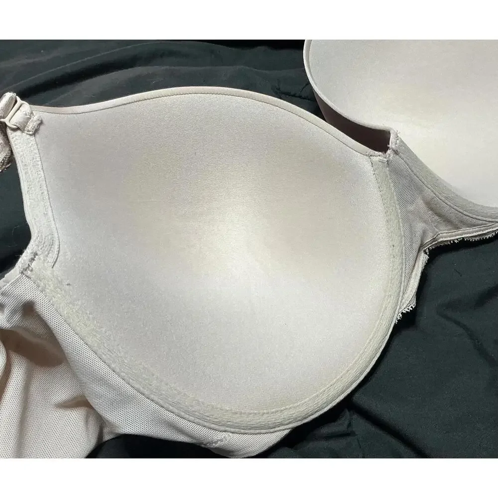 44D Blush Beige Push-up Bra underwire